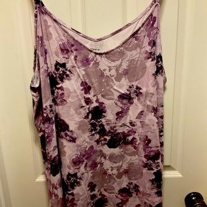 Torrid Size 4 Purple Floral Camisole